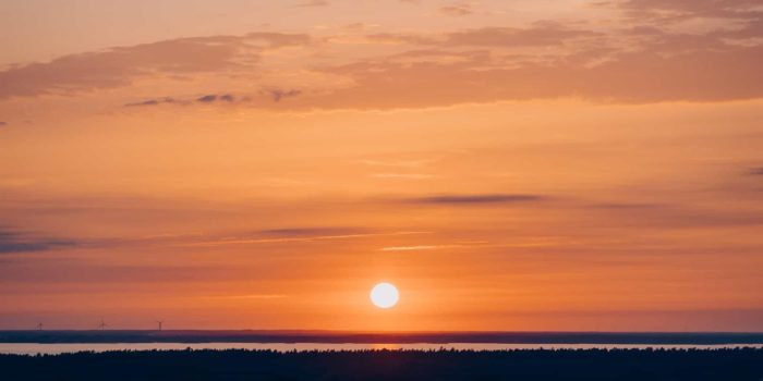 Solnedgång
