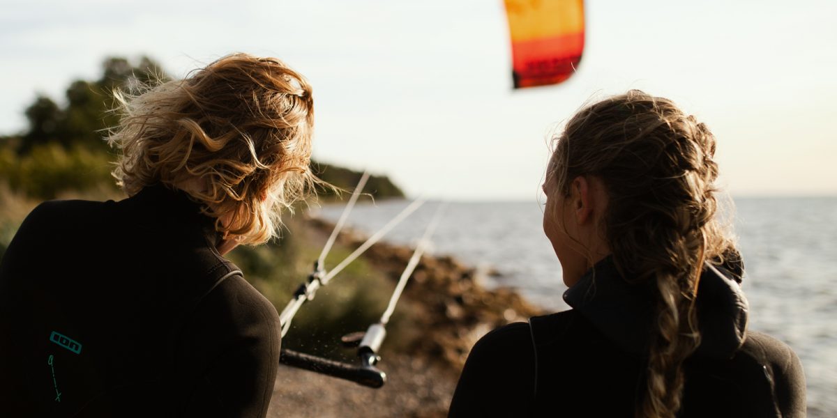 Vindsurfare på Öland