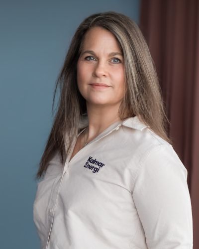 Caroline Kullman, marknadscontroller på Kalmar Energi.